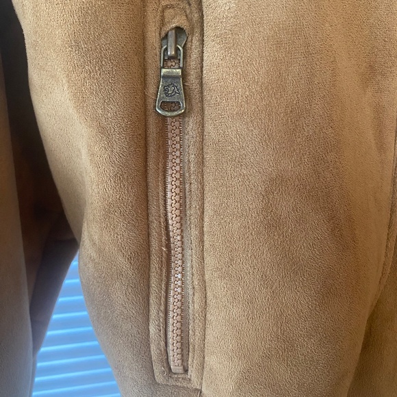 Vintage Sean John Suede Brown Men's Bomber Fur Lined Coat/Jacket Size XXL - Picture 3 of 12